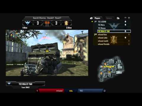 EGL10 : BO2 Summer Championship : Infused vs TEC : WBR5 - Map 2