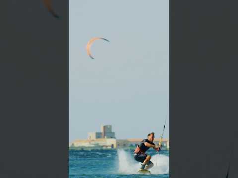 on of my best Slim9’s so far!🔥 #action #kiteboarding