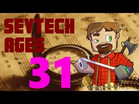 1.12 Modded Minecraft SevTech Ages: Episode 31: Into Age 3 and Into the Nether!