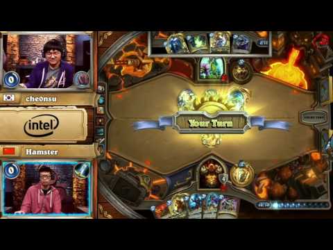 《爐石戰記》Blizzcon世界盃聯賽 開幕週 Day 2 che0nsu vs Hamster