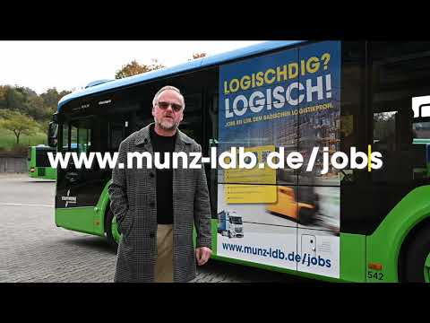 Jobs bei LDB: Buswerbung