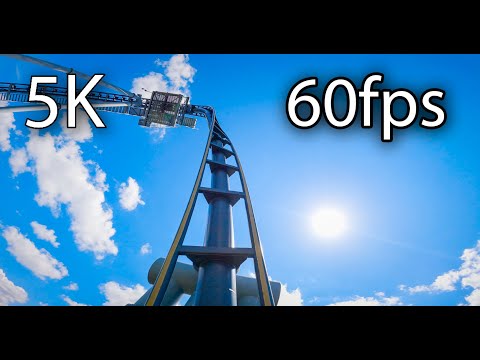 Lech Coaster back seat on-ride backwards 5K POV @60fps Legendia