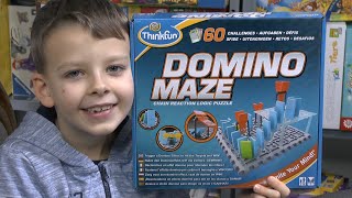 Solospiel / Logikspiel Domino Maze (Think Fun / Ravensburger) - ab 8 Jahre