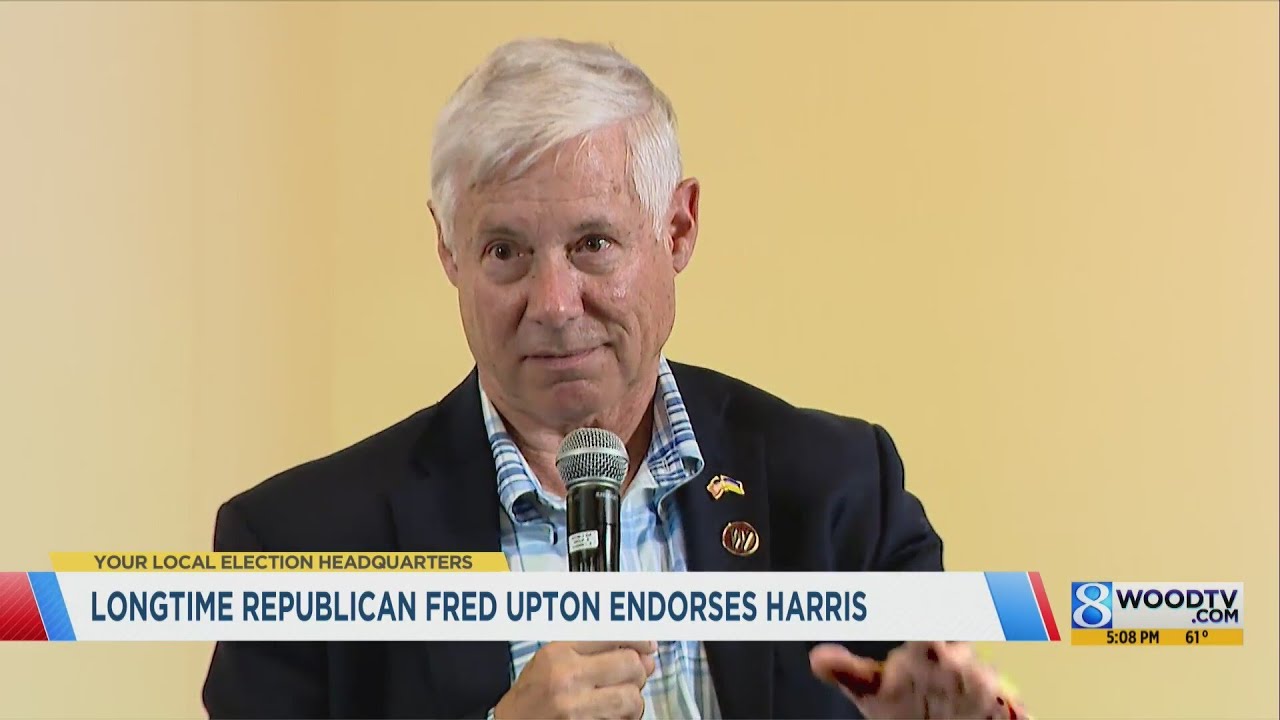 Fred Upton latest Republican to endorse Harris over Trump