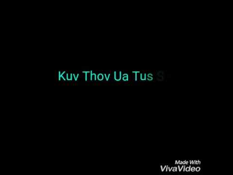 Kuv thov ua tus swb