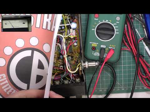 Amstrad CB901 CB27/81 UK FM CB radio - alignment & service