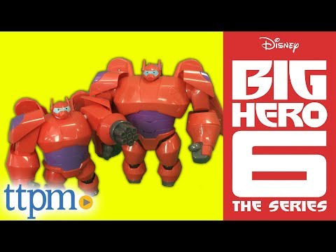 Flame-Blast Flying Baymax Deluxe Action Figure from Big Hero 6