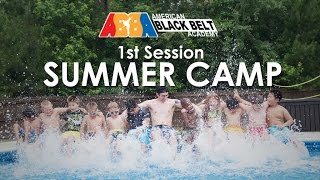 preview picture of video '2014 1st Session Summer Camp | ABBA Martial Arts Karate in Peachtree City'