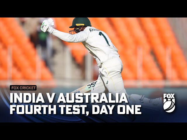 India vs Australia – 4th Test, Day One, Match Highlights | Fox Cricket | 03/03/23