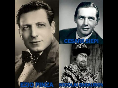 Ezio Pinza destroys Nicolai Ghiaurov and Cesare Siepi (old school VS modern school)