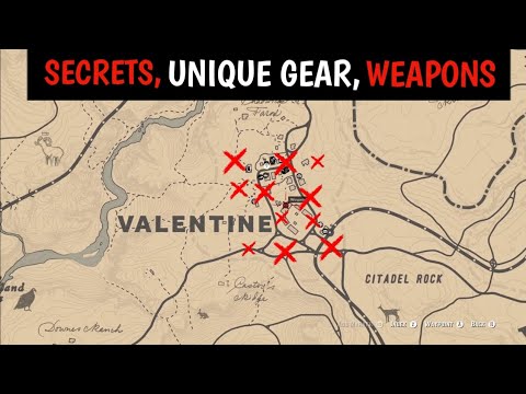 15 Unique Gear, Secrets, Rare Items & Weapons In Valentine - Red Dead Redemption 2