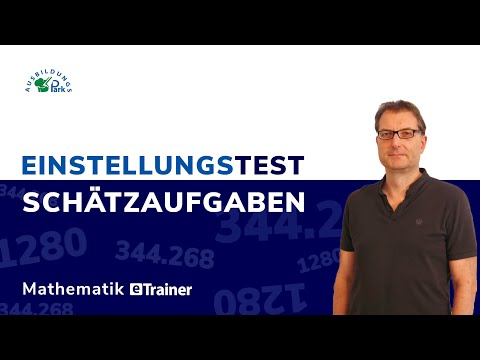 Schätzaufgaben lösen |  Mathe Einstellungstest |  #einstellungstest #mathematik #lernen #schätzen