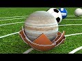 Just for Fun & Wonder Comparison Planetary System with Sport Balls Part 2