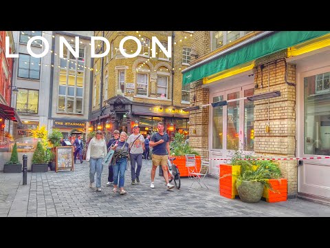London City Walk | Exploring Marylebone London | London Walking Tour | Central London View [4K HDR]