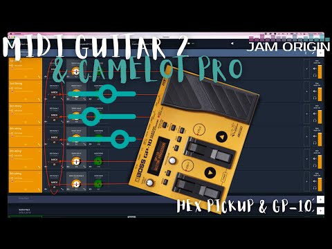 MIDI Guitar 2, Camelot Pro and the Hex pickup/Boss GP-10 setup  - even better still?