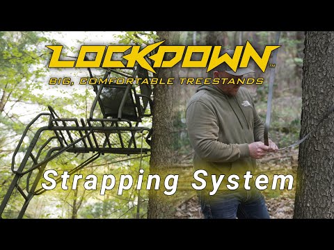 The Lockdown™ Strapping System | How to Put Up a Rivers Edge® Lockdown™ Ladder Stand |