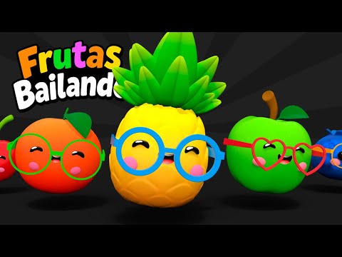 El Baile de las Frutas 🍓 | Frutas Bailando con Pasos Divertidos para Niños 👶 Música y Juego