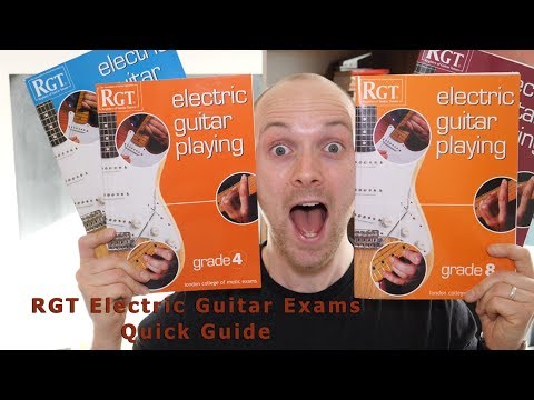 RGT Electric Guitar Exams - Quick Guide