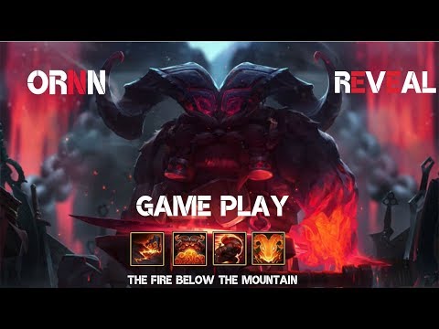 League of Legends - ORNN : GAMEPLAY AND ABILITIES REVEAL