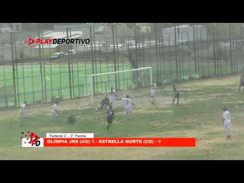 Federal C  Olimpia 1 Estrella Norte 1  3°Fecha
