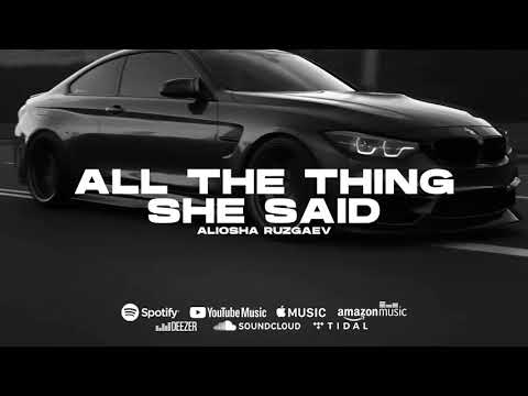 Aliosha Ruzgaev - All The Thing She Said