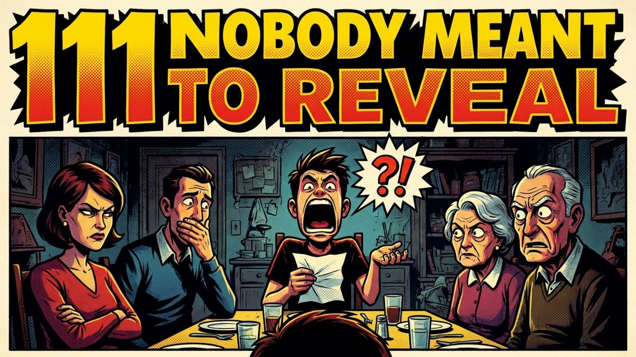 111 Shocking Family Secrets Nobody Meant to Reveal