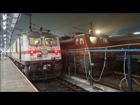 [6 IN 1] DURG VB + SC VB + LIGHT LOCOMOTIVES + BBSN-CSMT KONARK + TPTY-BBS WEEKLY ENGINE COUPLING