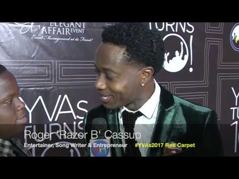 Razor B  on Red Carpet - 10th @YouthViewsAwards