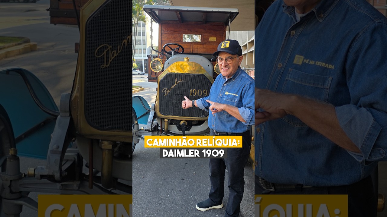 Caminhão relíquia: Daimler 1909