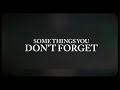 Jason Aldean - Some Things You Don’t Forget (Lyric Video)