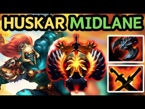 🔥 HUSKAR MID = LIFE BREAK → FIRE → FREE KILLS 😂 | DOTA 2 🔥