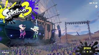 【永久保存版】4K　全曲3まとめ フェス終了後セットリスト　グランドフェスティバル　タイトル画面 【スプラトゥーン３】
