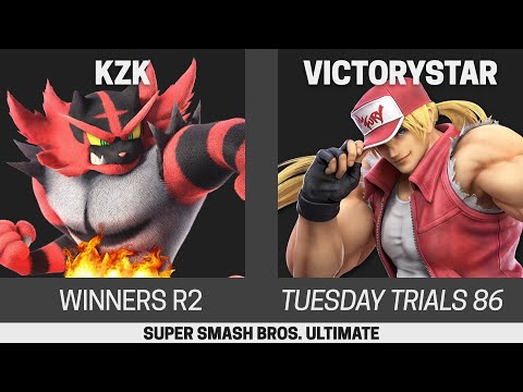 Tuesday Trials 86 SSBU Winners R2 - KZK (Incineroar, Link) vs VictoryStar (Terry)