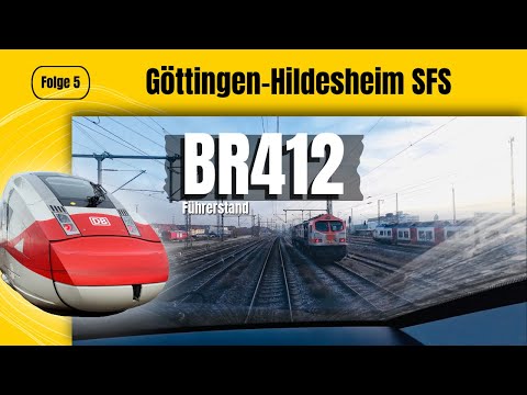 Führerstandsmitfahrt ICE 4 🚄 BR 412 | SFS Göttingen–Hildesheim | FROSTIG 🥶