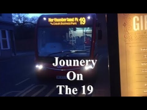 Go north east route 19 optare solo sr North Shields to Prince consert way