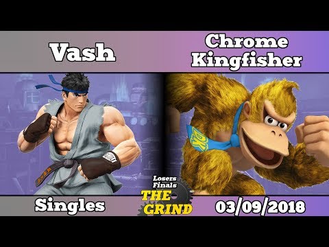 The Grind 17 Vash (Ryu) vs Chrome Kingfisher (Donkey Kong) Losers Finals