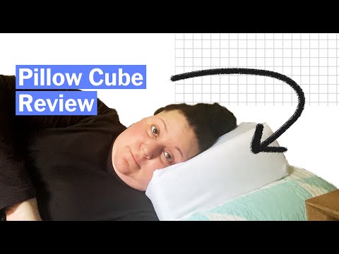 Pillow Cube Review: An Oddly Shaped Pillow for Side-Sleepers