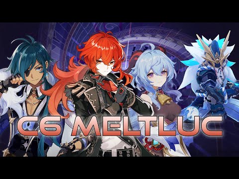 Melt Diluc C6 vs 2.7 Abyss Maguu Kenki feat. Kaeya & Ganyu | Genshin Impact