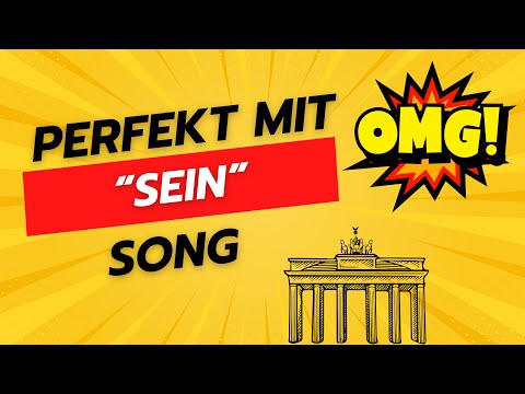 Perfekt Verben mit SEIN |Song mit Text | German Perfect with SEIN | Planet Deutsch