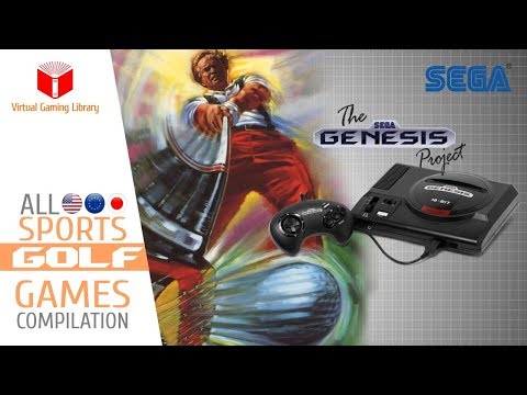 All SEGA Genesis/Mega Drive Golf Games Compilation - Every Game (US/EU/JP/BR)