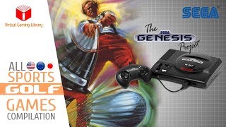 All SEGA Genesis/Mega Drive Golf Games Compilation - Every Game (US/EU/JP/BR)
