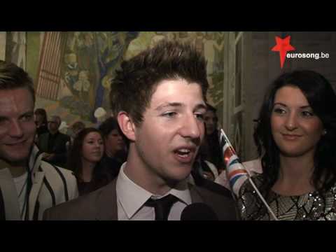 Interview Josh Dubovie at the Eurovision opening party in Oslo (United Kingdom 2010).mpg