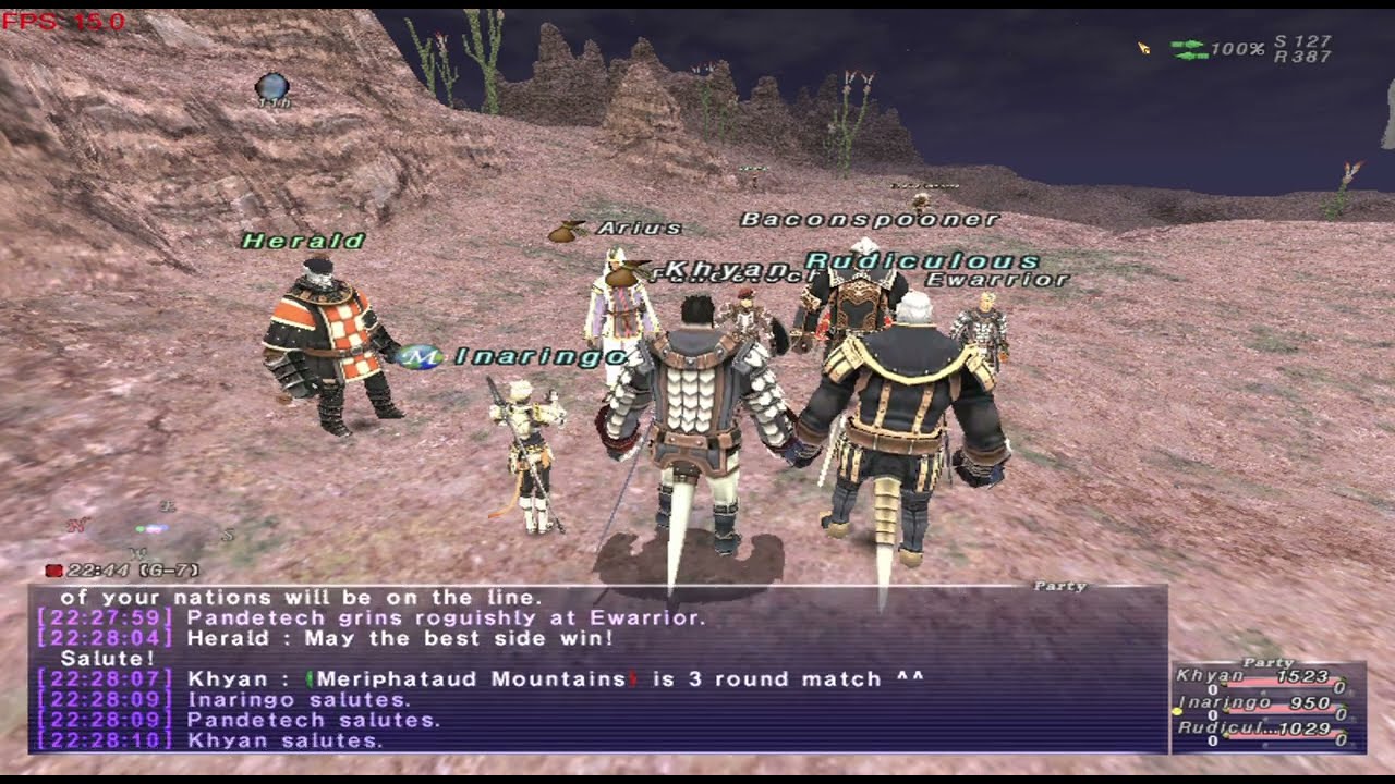 FFXI EDEN Ballista 50 Cap PvP match - Private FFXI Server: https://edenxi.com (5/9/24)