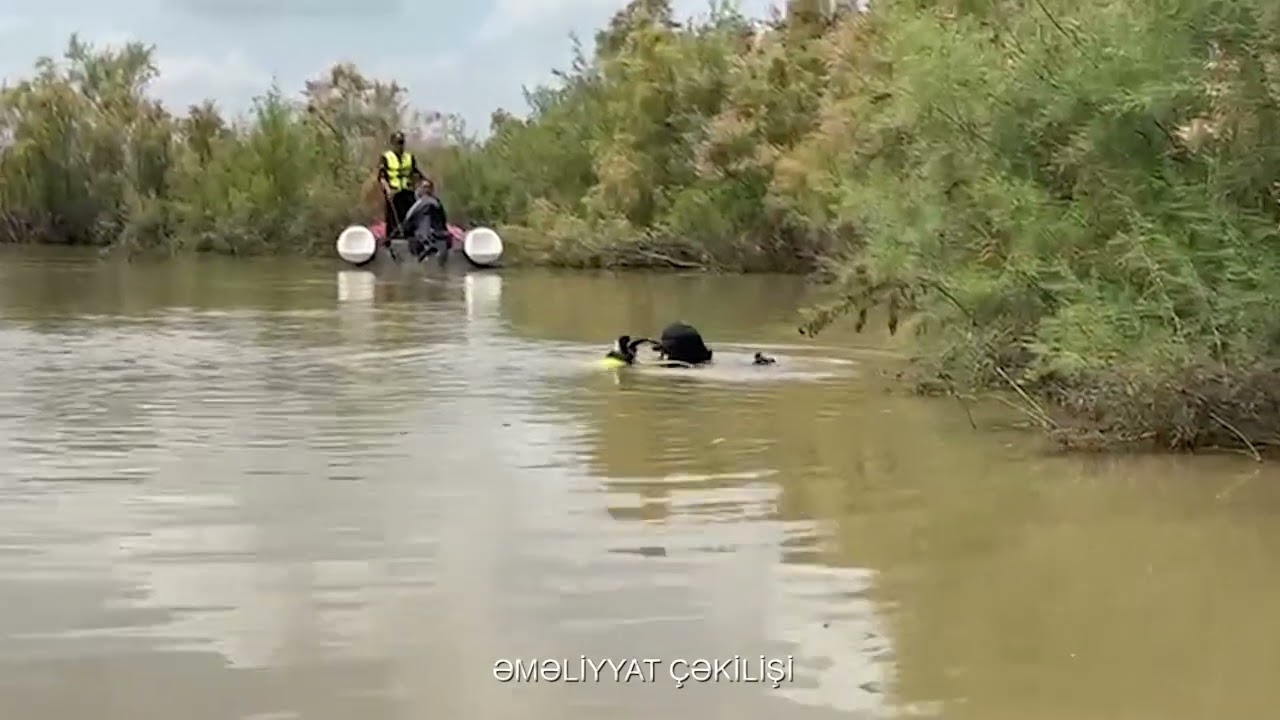 Araz çayında yeniyetmənin axtarışları davam edir VİDEO