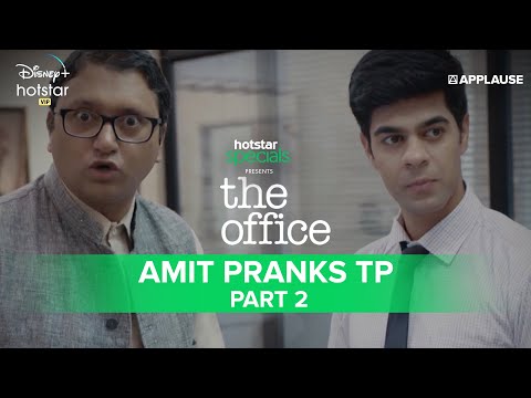 Sayandeep Sengupta moves Gopal Datt's desk | Amit and TP | The Office | Disney + Hotstar VIP