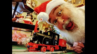 The Sinclair Santa Railroad - Cassette Storage - Retro Cassette Holder for Speccy Tapes - Christmas