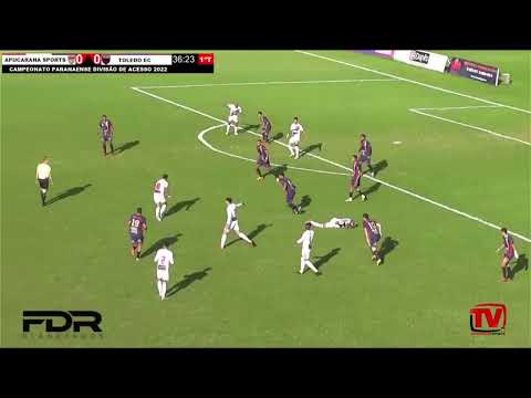 MELHORES MOMENTOS APUCARANA SPORTS 01 X  01 TOLEDO EC CAMPEONATO PARANAENSE DIVISÃO DE ACESSO