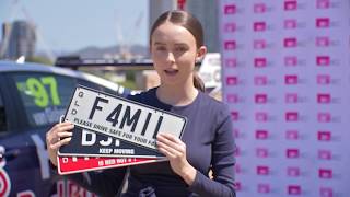 #Hashtag personalised plates launched in Queensland