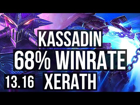 KASSADIN vs XERATH (MID) | Quadra, 68% winrate, 8/2/13 | EUW Master | 13.16