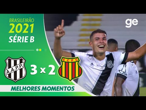 PONTE PRETA 3 x 2 SAMPAIO CORRÊA | MELHORES MOMENTOS | 22ª RODADA BRASILEIRO SÉRIE B 2021 | ge.globo